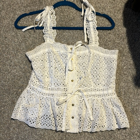 Ulla Johnson Tallis top in white EUC!! - Picture 2 of 6